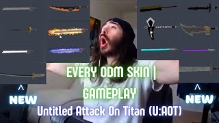 OUTDATED CHECK PINNED Every ODM Skin in UAOT  Gameplay [upl. by Yeffej]