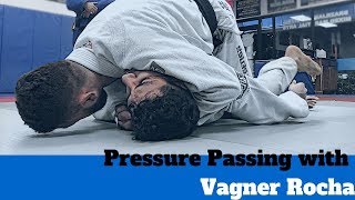 VAGNER ROCHA PRESSURE PASSING  BJJ GI [upl. by Eenot617]