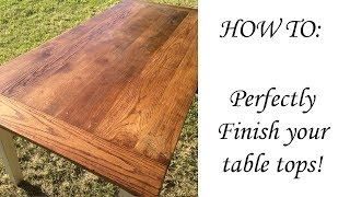 How to finish your dining table professionally [upl. by Yoko]