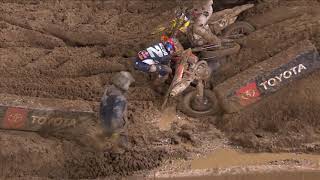 450SX Main Event highlights  San Diego [upl. by Oicnevuj]