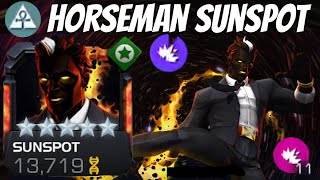 Apocalypse Makes Sunspot UNBLOCKABLE The Entire Fight Horseman Synergy [upl. by Paddie]