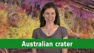 Earth from Space Australian crater [upl. by Emixam]