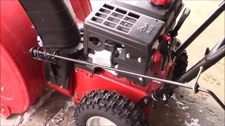 snow blower starting hack [upl. by Lawry]