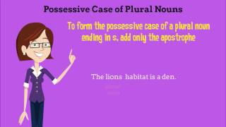 Singular amp Plural Possessive Nouns [upl. by Shayn105]