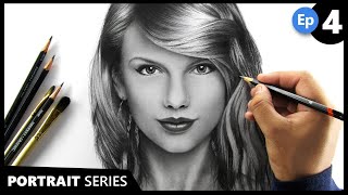 How to Draw a PORTRAIT Easily  Tutorial for BEGINNERS [upl. by Ynafetse]