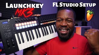 Novation Launchkey MK3 FL Studio Setup Tutorial 2020 [upl. by Atnoek]