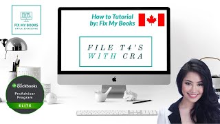 How To File T4s with CRA using Webforms [upl. by Einomrah]