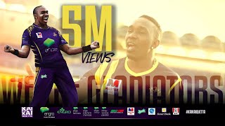 Quetta Gladiators Official Song ‘We The Gladiators’  feat DJ Bravo and Team Gladiators [upl. by Herrmann]