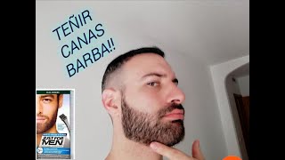 TEÑIR O TINTAR CANAS DE LA BARBA [upl. by Jerry]