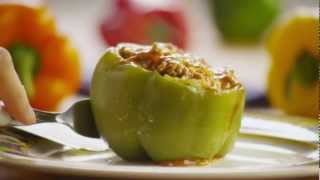 How to Make Stuffed Green Peppers  Allrecipescom [upl. by Renae]