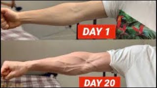 2 min a day to get VEINY ARMS [upl. by Annoved]