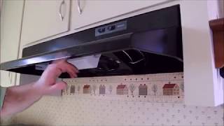 Installing New Range Hood Vent over Stove and Oven [upl. by Deacon556]