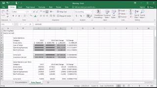 211 How to apply comma sytle to numbers in Excel 2016 [upl. by Lebna145]