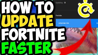 How To Make Fortnite Update Faster PS4XBOXPCWORKING NOW [upl. by Hands]