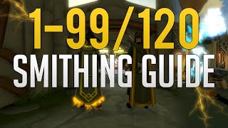 Runescape 3  199120 Smithing guide 2020 [upl. by Berget701]