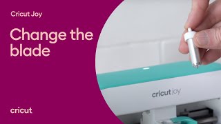 Cricut Joy™  Change the Blade [upl. by Sixla636]