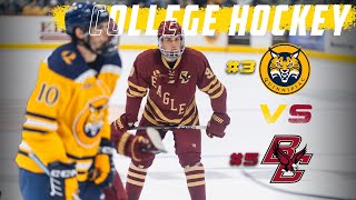 3 Quinnipiac VS 5 Boston College  Highlights [upl. by Chema]