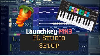 Novation Launchkey Mini MK3 FL Studio Setup Tutorial 2020 [upl. by Toh709]