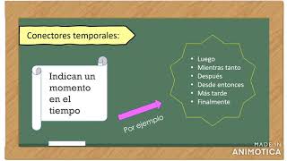 Conectores temporales y causales [upl. by Maribeth]