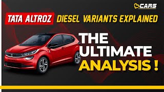 Altroz Diesel Variants Explained XE XM XT XZ  With Feature Packs Rhythm Style Luxe Urban [upl. by Lorak]