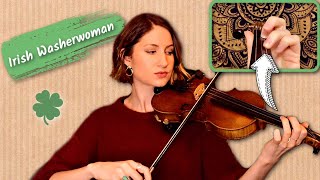 Irish Washerwoman  Fiddle Tutorial [upl. by Tijnar657]