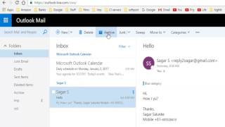 How to archive the mails in outlook webmail 365 [upl. by Ahsuat471]