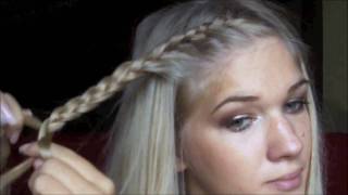 Tuto coiffure  Tresses revisitées [upl. by Rosalinda]