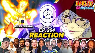 Secrets of Reanimation Jutsu quotNaruto Biju Damaquot Shippuden 264 🇯🇵REACTION MASHUP ナルト 疾風伝 海外の反応 [upl. by Aiek]