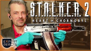 Firearms Expert Reacts to STALKER 2 Heart of Chornobyl Guns  EXP [upl. by Calla]