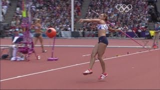 Womens Heptathlon Long Jump amp Javelin Highlights  London 2012 Olympics [upl. by Nosduh]