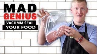 How to Vacuum Seal Your Food  Mad Genius Tips  Food amp Wine [upl. by Eneleahcim]