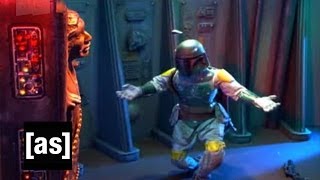 Boba Fett Wins  Robot Chicken  Adult Swim [upl. by Areemas]