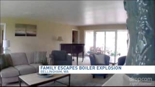 Boiler explosion at home [upl. by Tolmann]