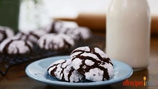 How to Make Chocolate Crinkles  Cookie Recipes  Allrecipescom [upl. by Econah]