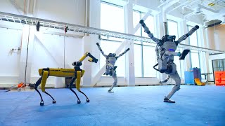 Unbelievable Robot Dance by Boston dynamics [upl. by Inesita]