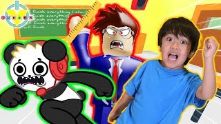 RYANS FAVORITE ROBLOX SCHOOL GAMES Lets Play Roblox Escape from School Obby [upl. by Manella]