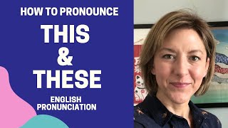 Learn to Pronounce THIS amp THESE  American English Pronunciation Lesson learnenglish [upl. by Marillin]