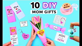 10 DIY AMAZING MOM GIFT IDEAS [upl. by Aserehtairam]