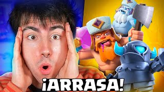 NADIE SABE COMO DEFENDER ESTE MAZO EN CLASH ROYALE😈 [upl. by Amahcen]