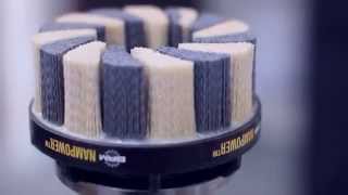 How To Automate Deburring amp Finishing Nampower Abrasive Disc Brushes [upl. by Wettam835]