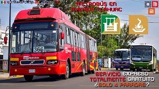 Metrobús CDMX  Línea T Ruta T1 Atlalilco  Tláhuac [upl. by Ahsilav]