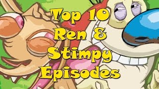 Top 10 Ren amp Stimpy Episodes [upl. by Rikahs]