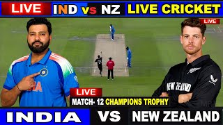 🔴Last 3 Over INDIA vs New Zealand LIVE [upl. by Nnayelhsa952]