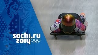 Skeleton  Mens Heats 1 amp 2  Sochi 2014 Winter Olympics [upl. by Earased566]