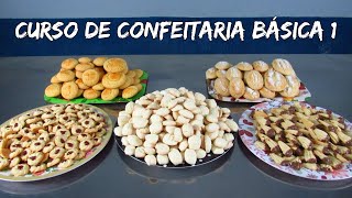 CURSO DE CONFEITARIA BÁSICA 1 [upl. by Mersey]