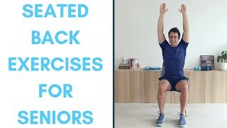 Gentle Stretches for Senior Back Pain Relief [upl. by Sylado]