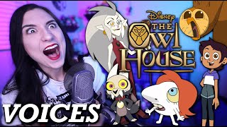 🦉 23 The Owl House VOICE IMPRESSIONS 🎙️ [upl. by Graham]