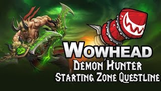 Legion  Demon Hunter Starting Zone Questline [upl. by Warenne393]