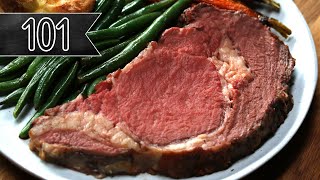 Juicy Prime Rib Recipe  How to Roast the Perfect Prime Rib [upl. by Latouche]