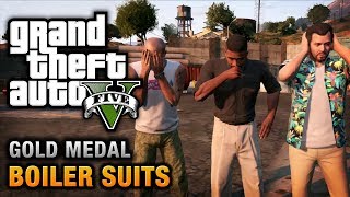 GTA 5  Mission 35  Boiler Suits 100 Gold Medal Walkthrough [upl. by Paugh974]